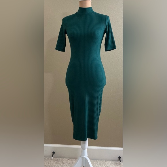 VENUS Teal Midi Dress - Picture 1 of 3